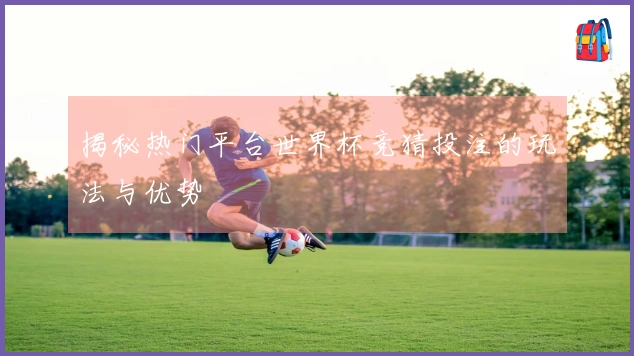 揭秘热门平台世界杯竞猜投注的玩法与优势